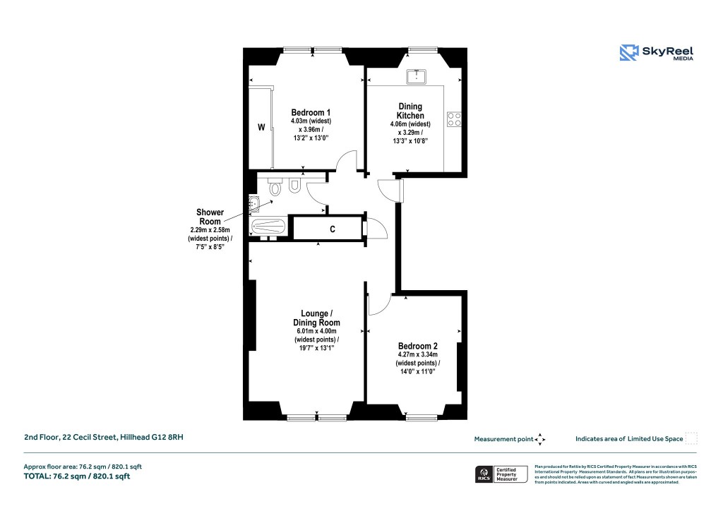 Floorplans For Hillhead, Glasgow