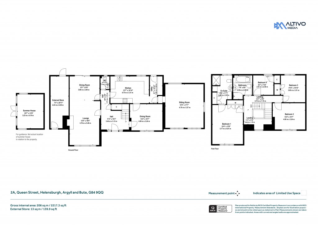 Floorplans For Helensburgh, Argyll and Bute