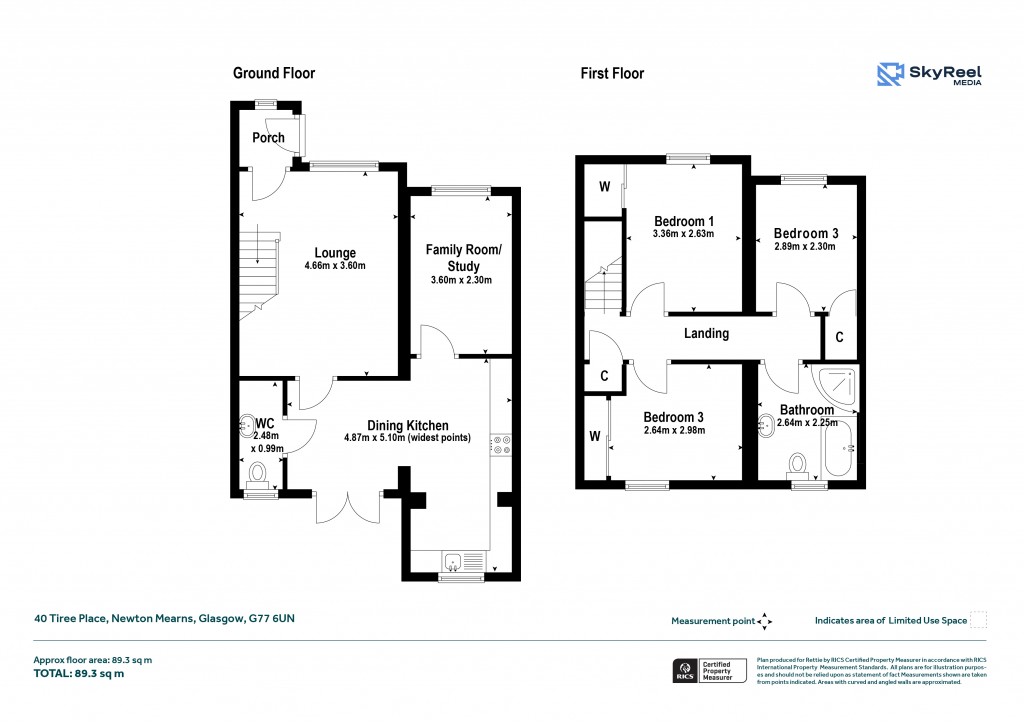 Floorplans For Newton Mearns, Glasgow, East Renfrewshire