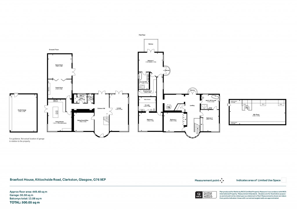 Floorplans For Carmunnock, Glasgow