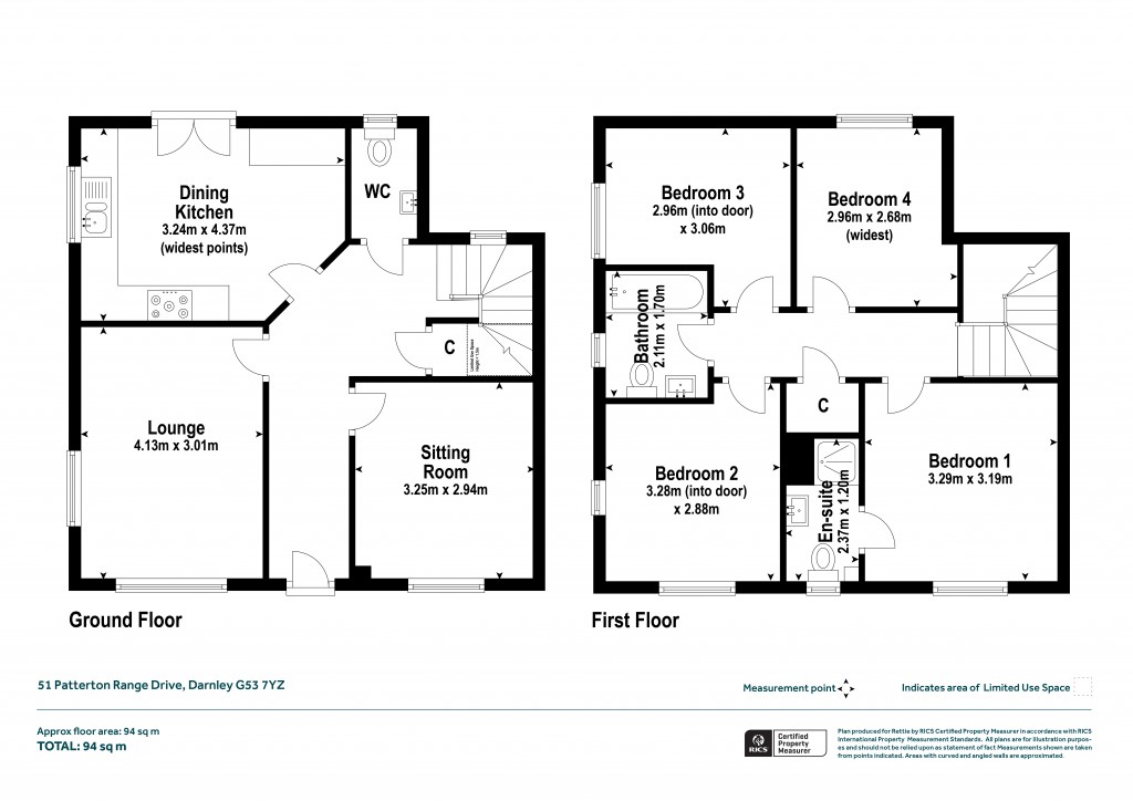 Floorplans For Darnley, Glasgow