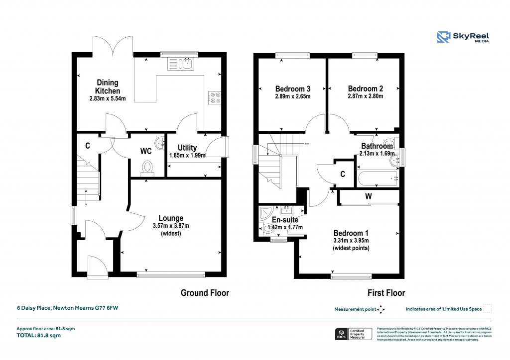 Floorplans For Newton Mearns, Glasgow