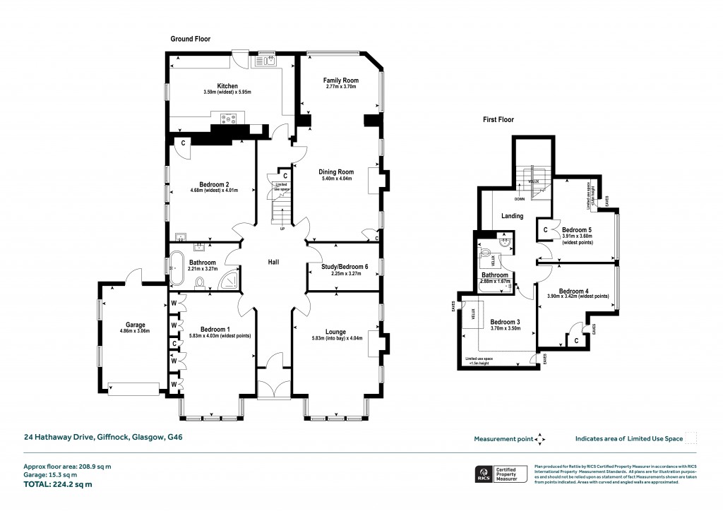 Floorplans For Giffnock, Glasgow, East Renfrewshire