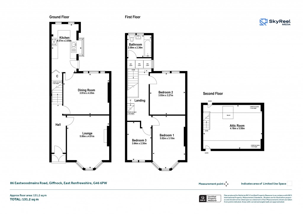 Floorplans For Giffnock, East Renfrewshire