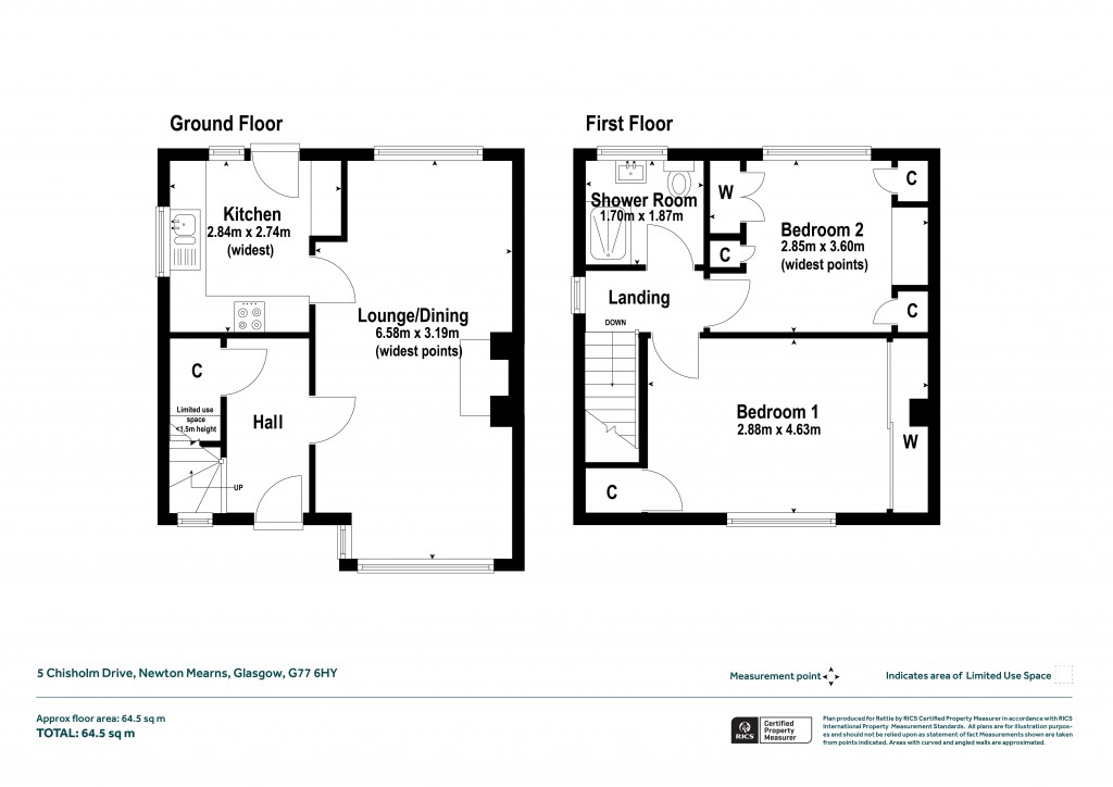 Floorplans For Newton Mearns, Glasgow