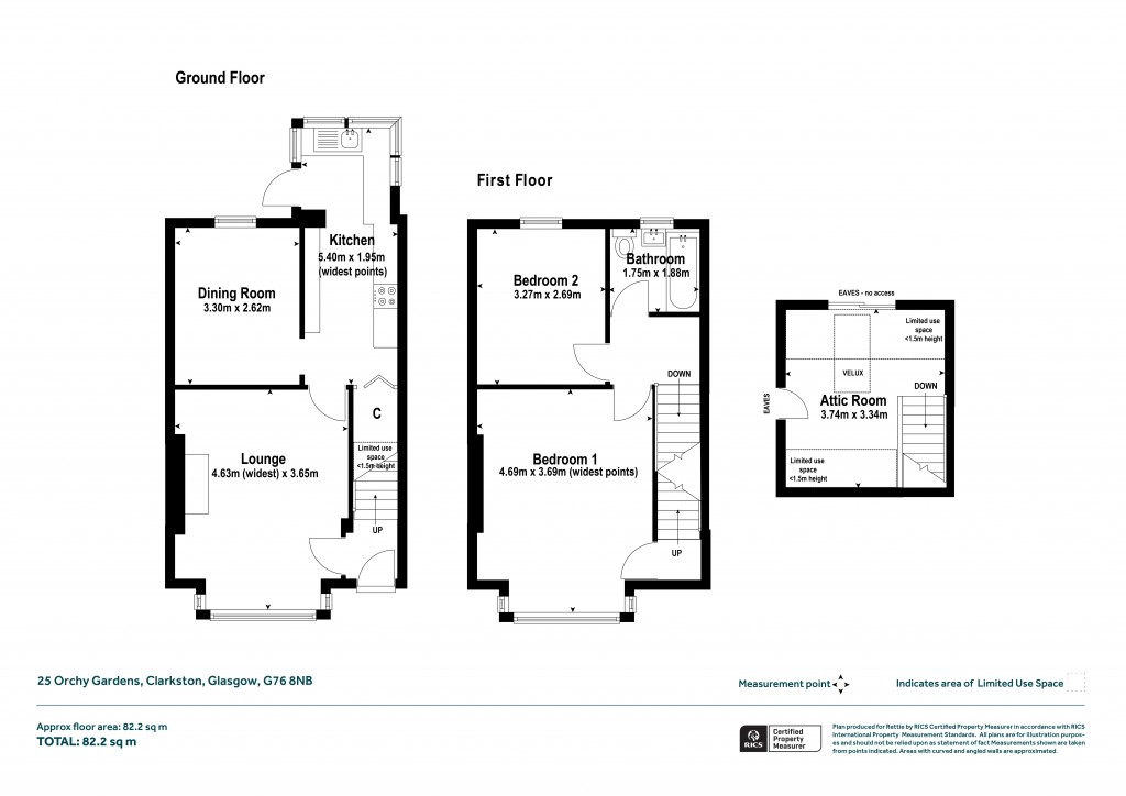 Floorplans For Clarkston, Glasgow, East Renfrewshire