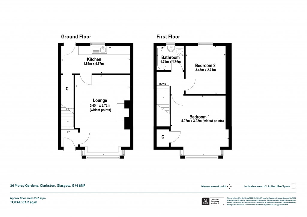 Floorplans For Clarkston, Glasgow, East Renfrewshire