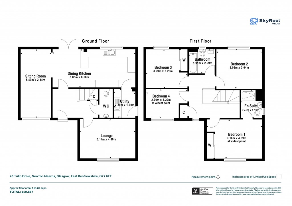 Floorplans For Newton Mearns, Glasgow, East Renfrewshire