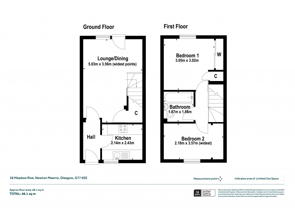 Floorplans For Newton Mearns, Glasgow