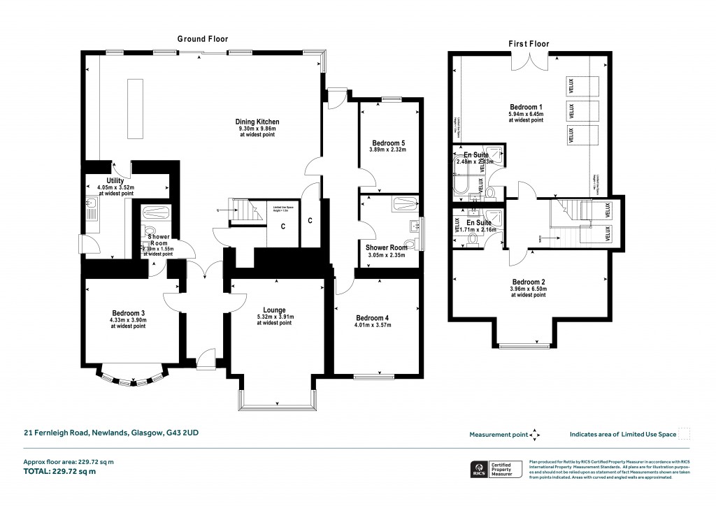 Floorplans For Newlands, Glasgow