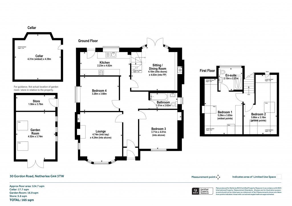 Floorplans For Netherlee, Glasgow