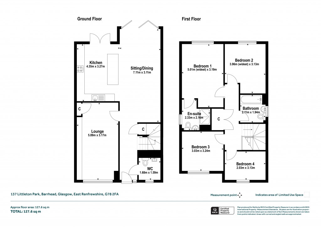 Floorplans For Barrhead, Glasgow, East Renfrewshire
