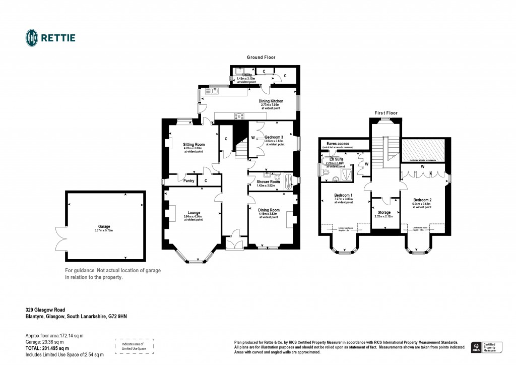 Floorplans For Blantyre, Glasgow, South Lanarkshire