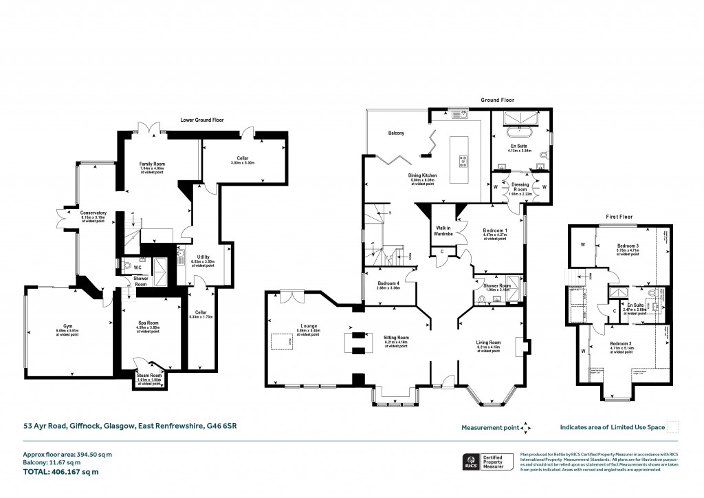 Floorplans For Whitecraigs, Glasgow