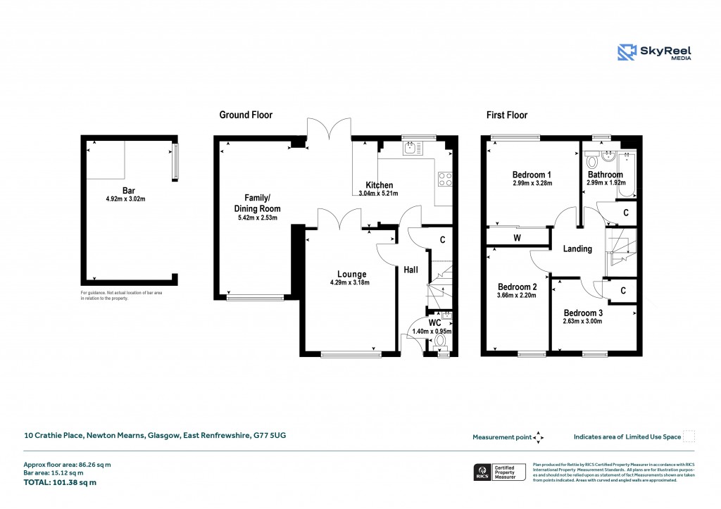 Floorplans For Newton Mearns, Glasgow, East Renfrewshire