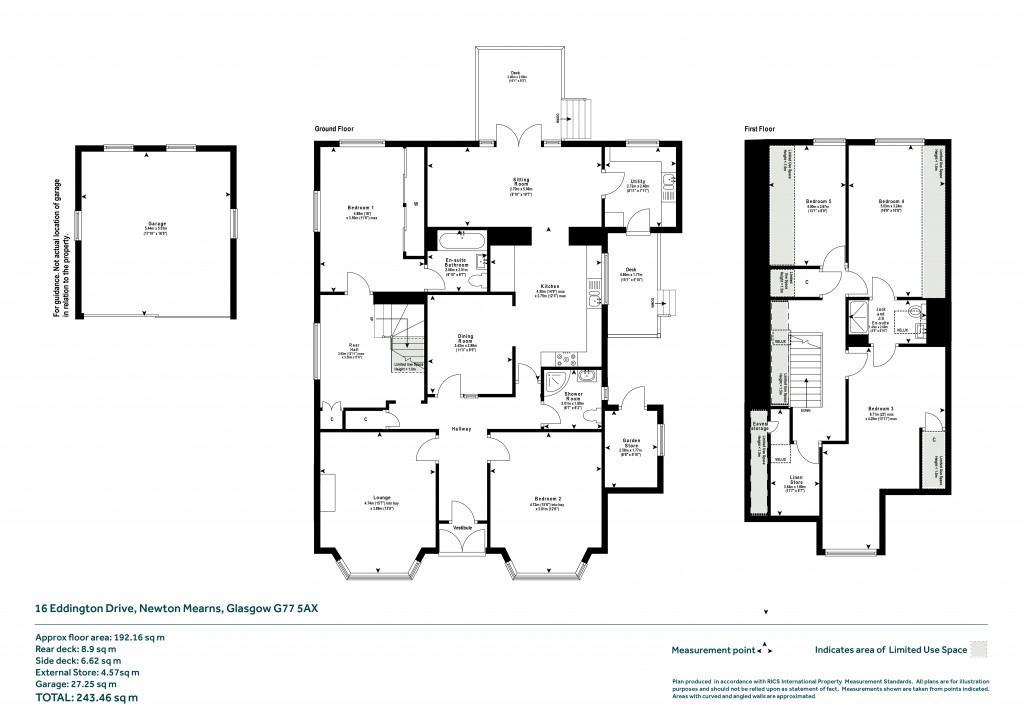Floorplans For Newton Mearns, Glasgow