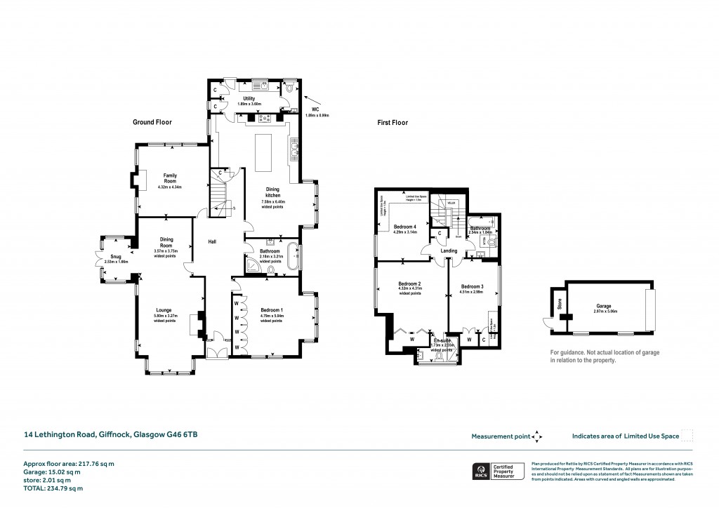 Floorplans For Giffnock, Glasgow, East Renfrewshire