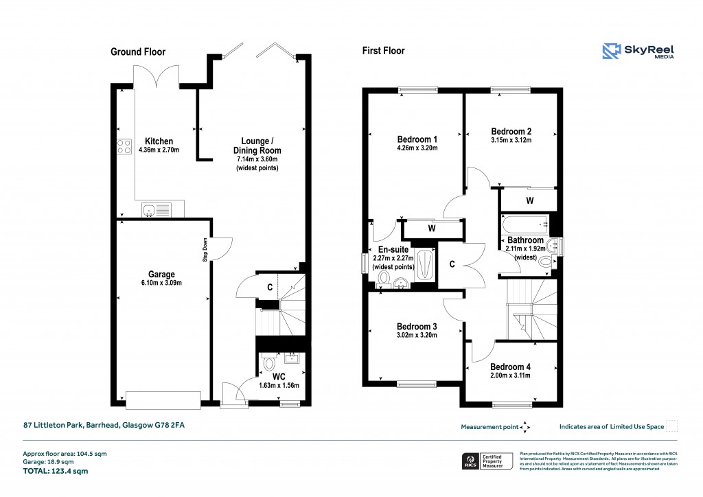 Floorplans For Barrhead, Glasgow, East Renfrewshire