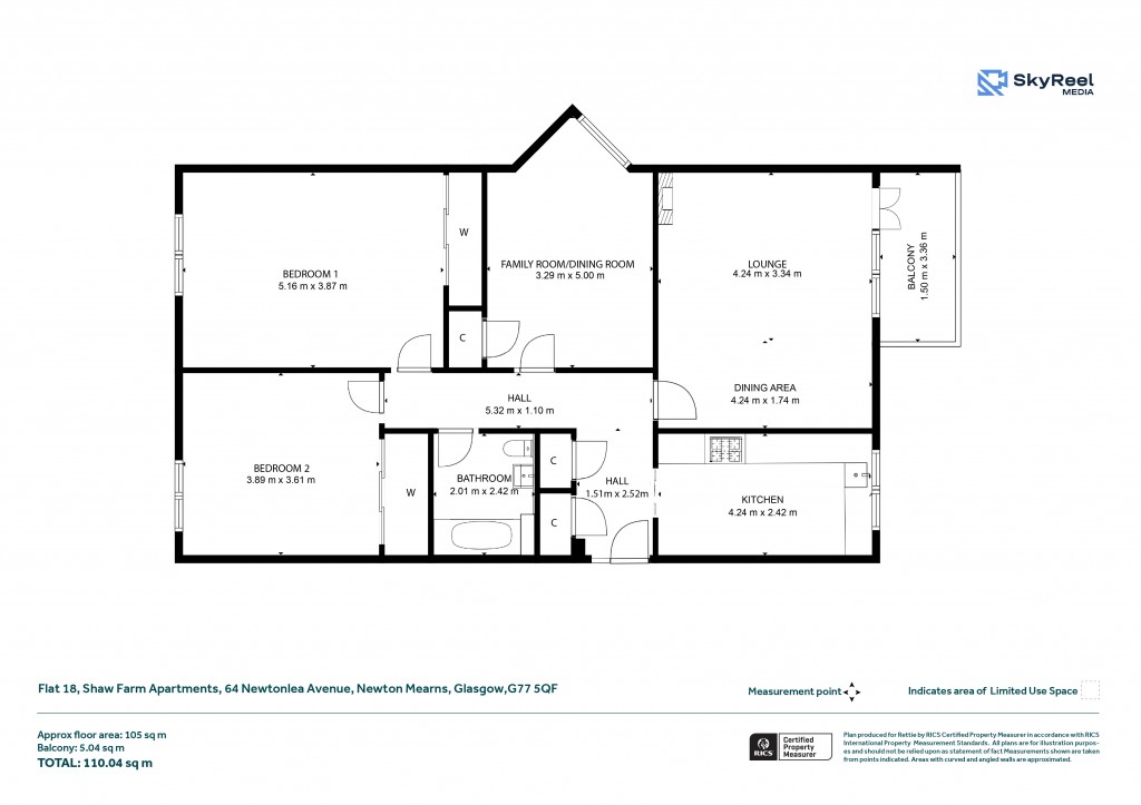 Floorplans For Newton Mearns, Glasgow, East Renfrewshire