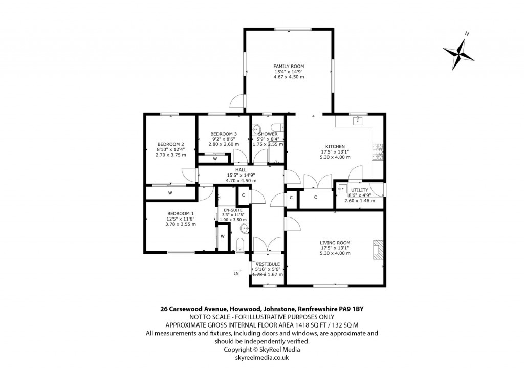 Floorplans For Howwood, Johnstone, Renfrewshire