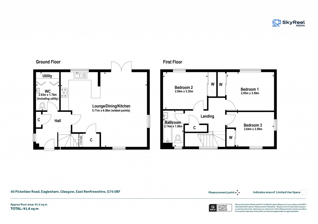 Floorplans For Eaglesham, Glasgow, East Renfrewshire