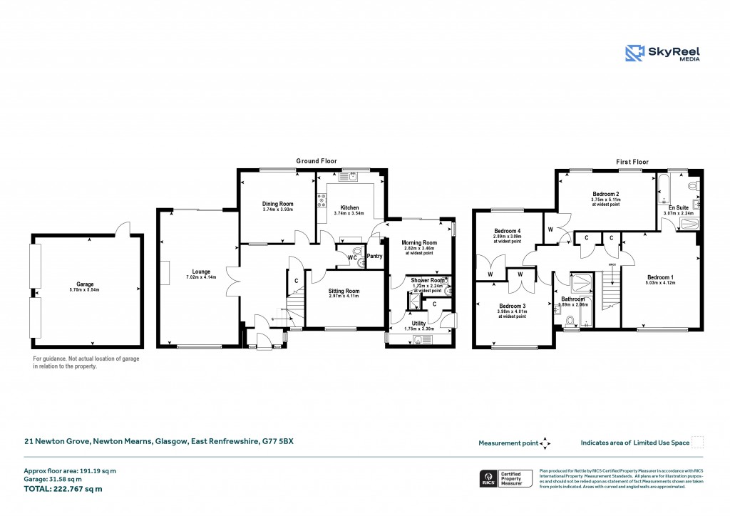 Floorplans For Newton Mearns, Glasgow, East Renfrewshire