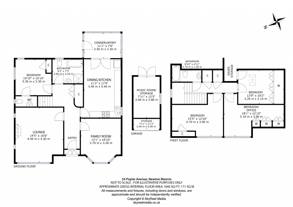 Floorplans For Newton Mearns, Glasgow