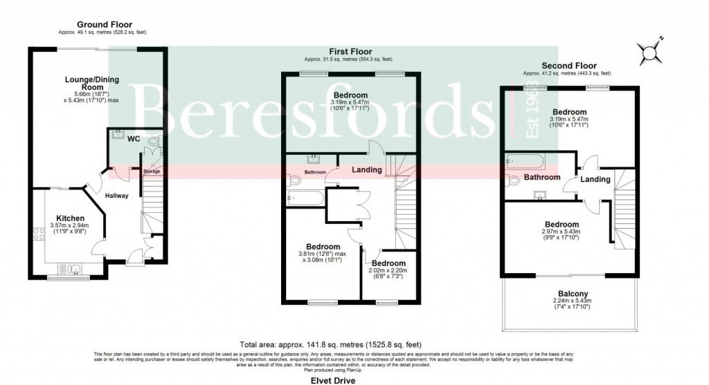 Floorplans For Gidea Park, Romford, Essex