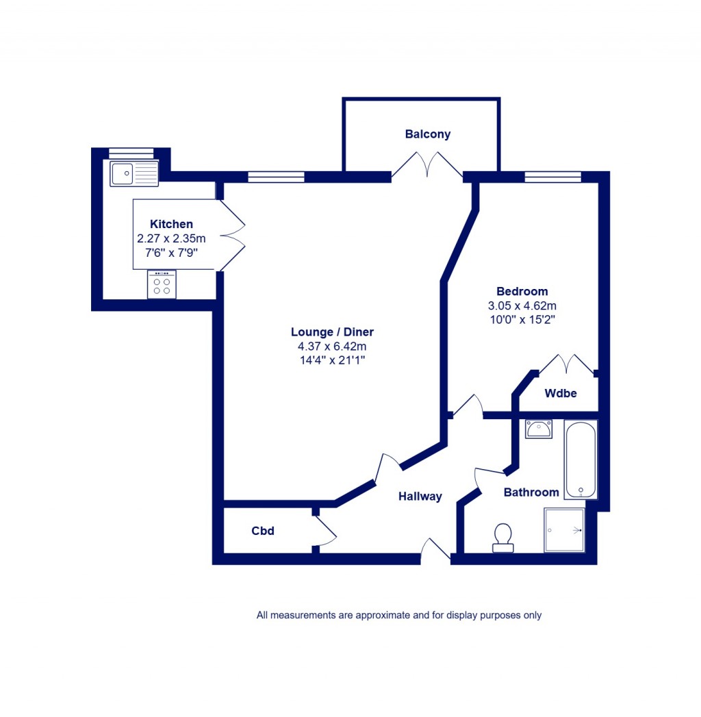 Floorplans For Highcliffe On Sea, Christchurch, Dorset