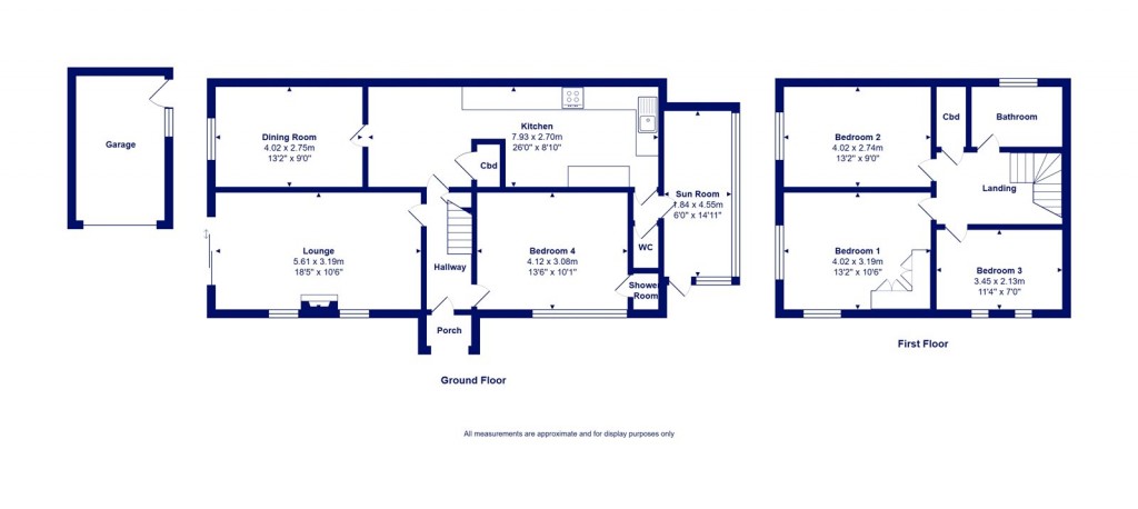 Floorplans For Walkford, Christchurch, Dorset