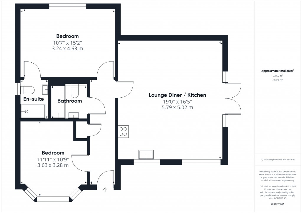 Floorplans For Highcliffe On Sea, Christchurch, Dorset