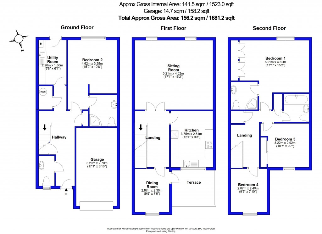 Floorplans For Mudeford, Christchurch, Dorset