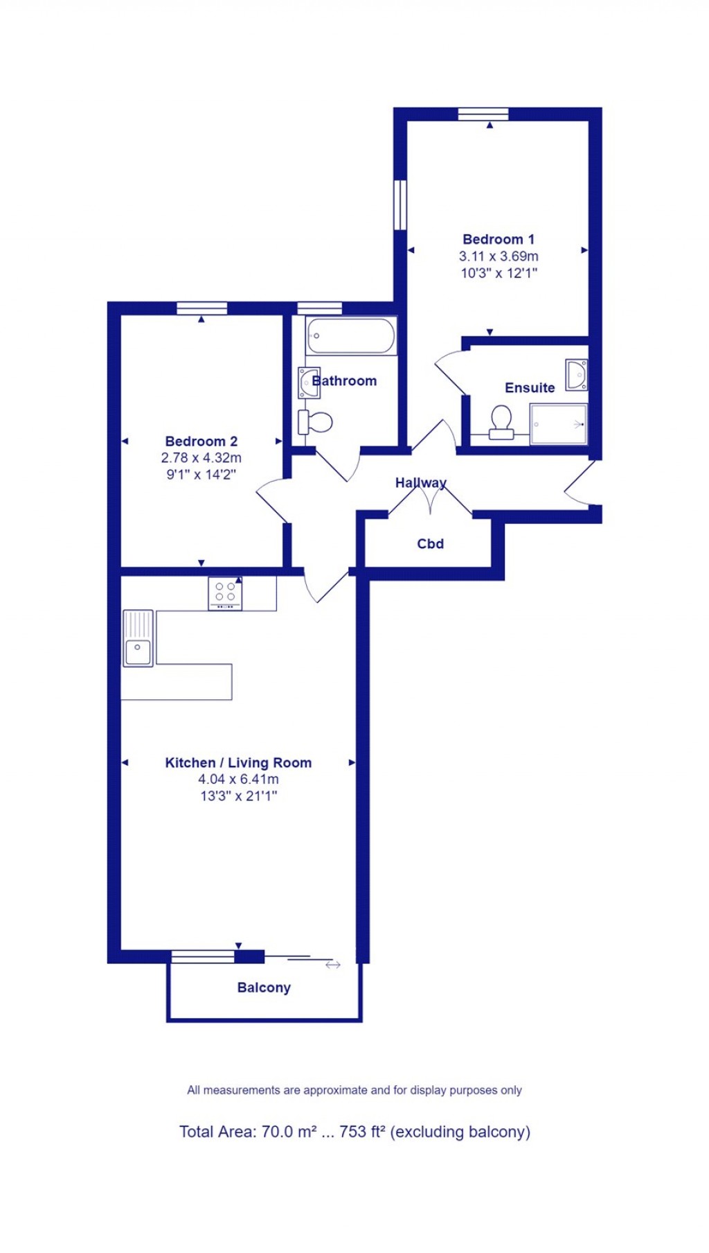 Floorplans For Highcliffe On Sea, Christchurch, Dorset