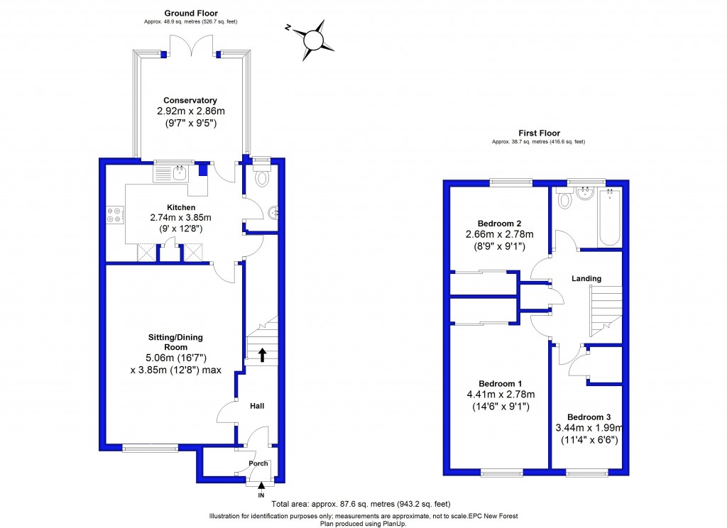 Floorplans For Mudeford, Christchurch, Dorset