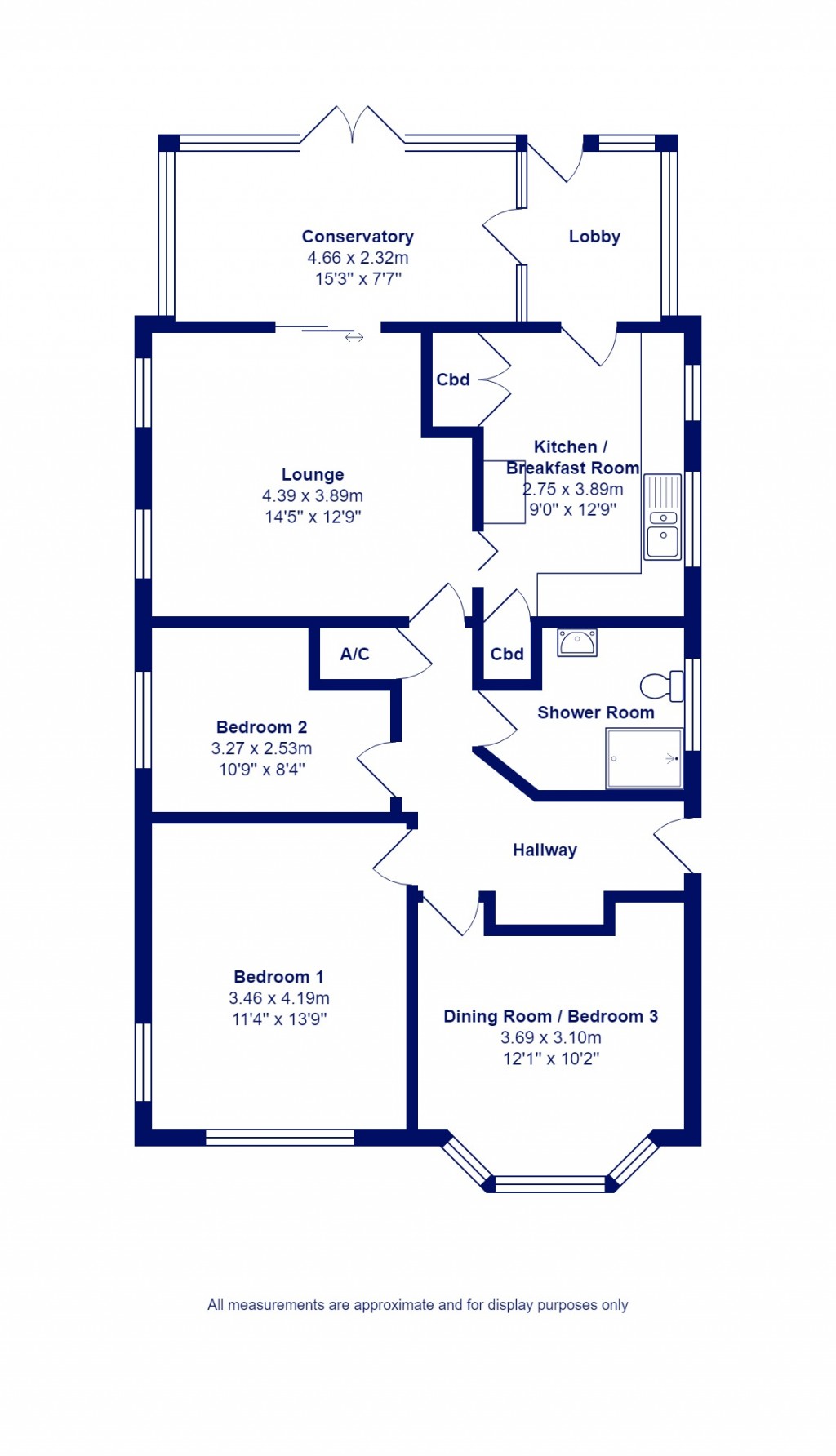 Floorplans For Christchurch, Dorset