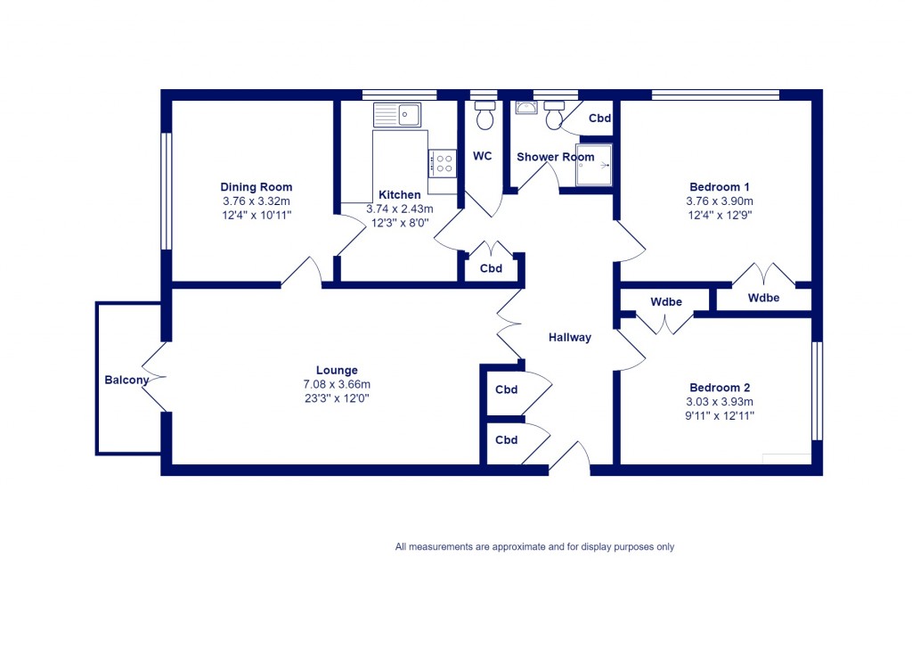 Floorplans For Highcliffe On Sea, Christchurch, Dorset