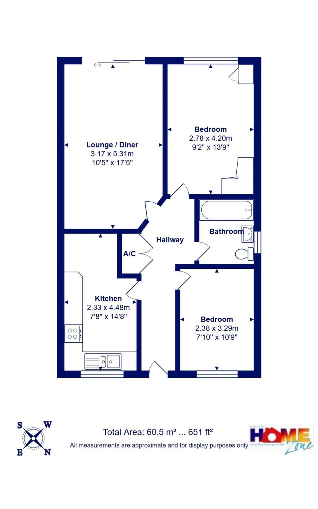Floorplans For Walkford, Christchurch, Dorset