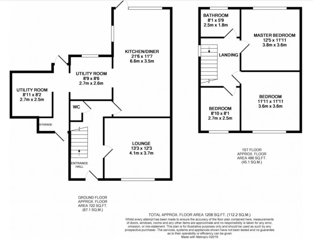 Floorplans For Christchurch, Dorset