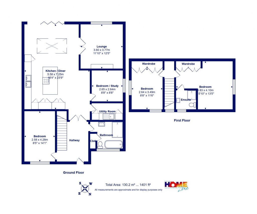 Floorplans For Walkford, Christchurch, Dorset