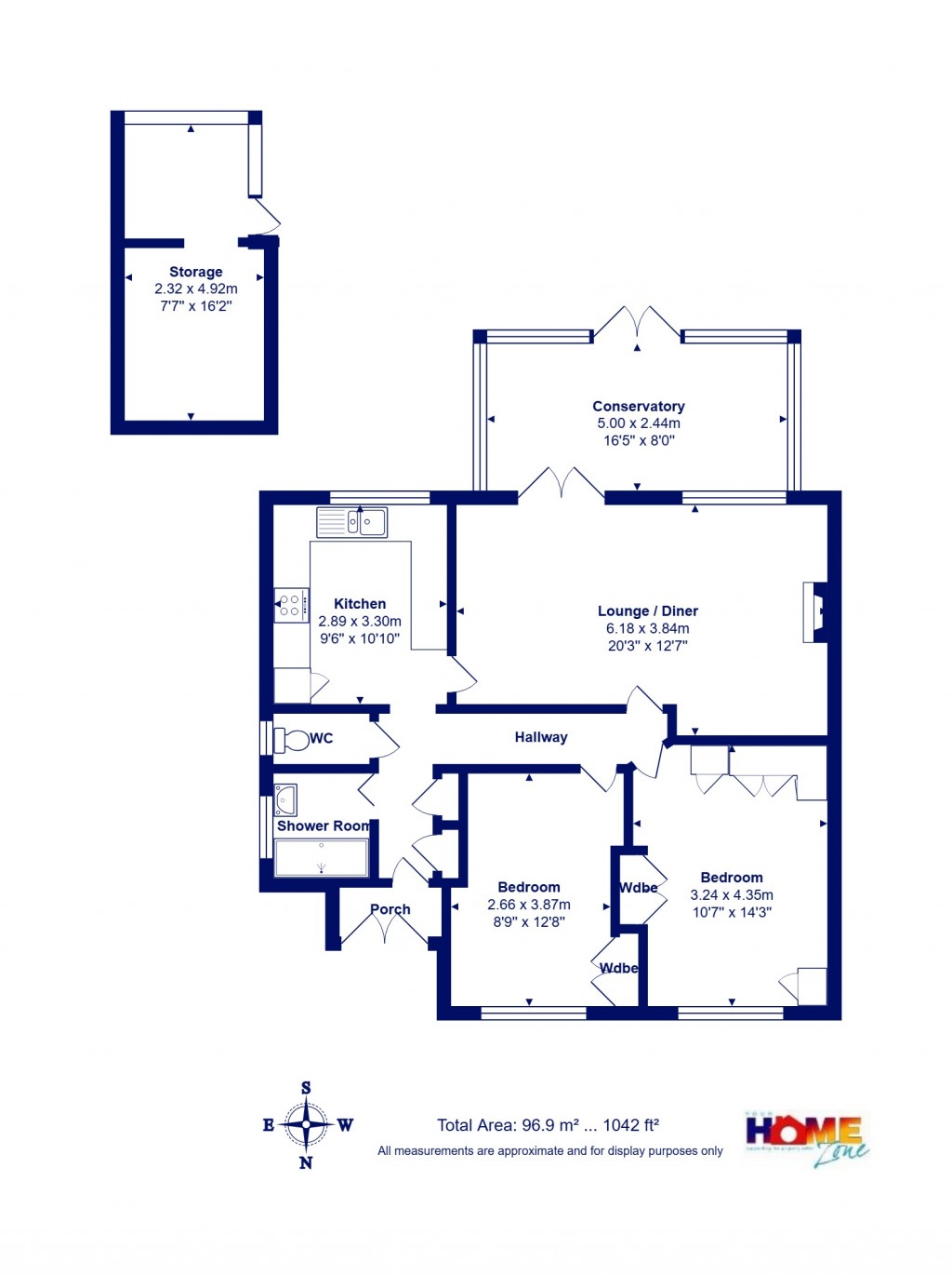 Floorplans For Highcliffe On Sea, Christchurch, Dorset