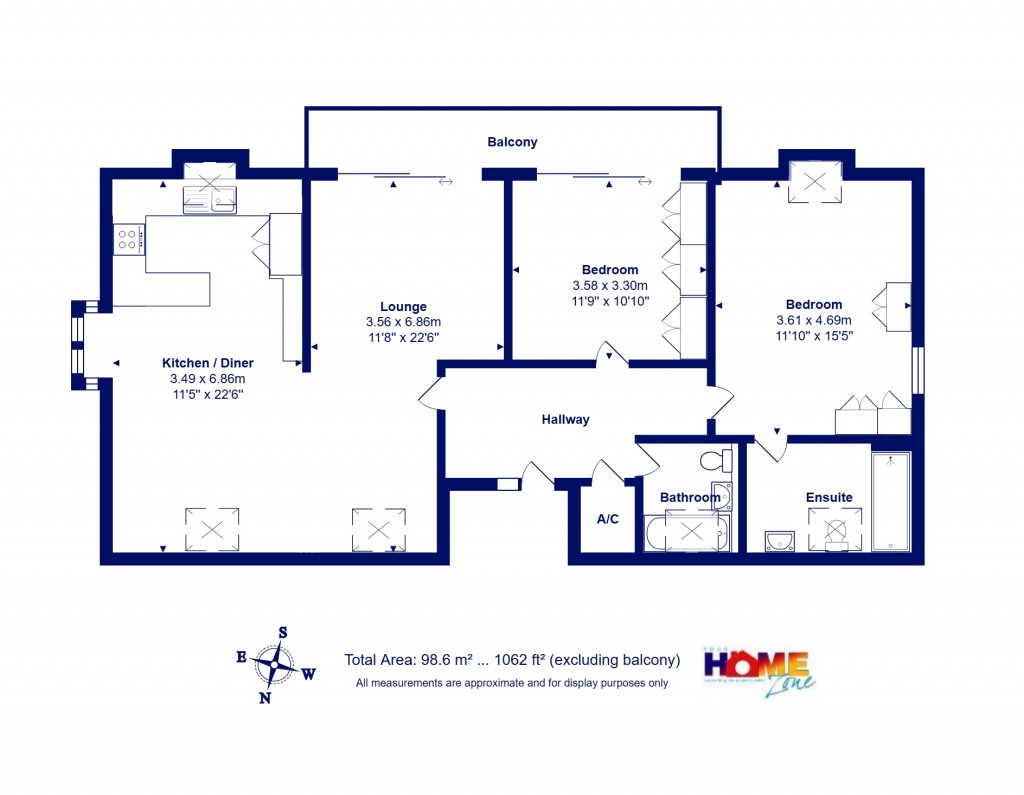 Floorplans For Stanpit, Christchurch