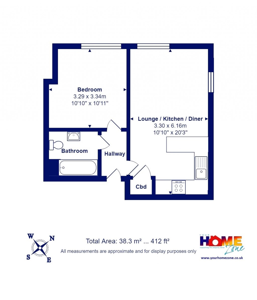 Floorplans For Highcliffe On Sea, Christchurch, Dorset