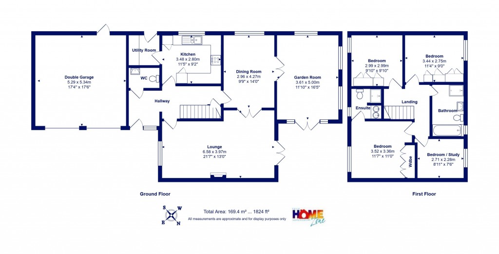 Floorplans For Highcliffe On Sea, Christchurch, Dorset