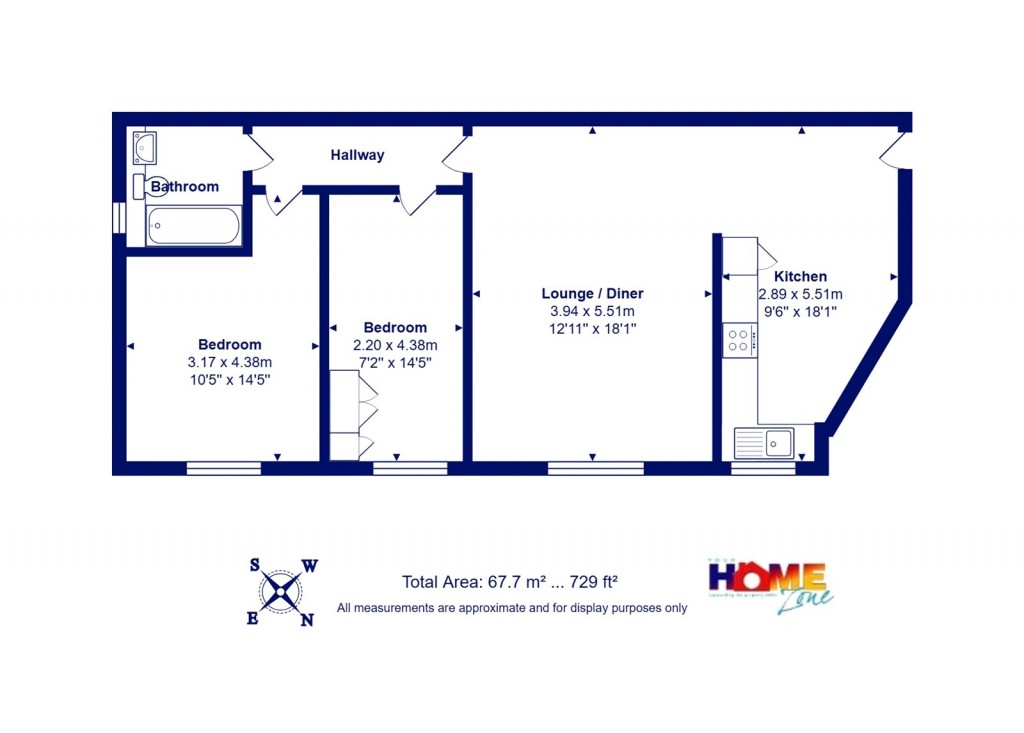 Floorplans For Walkford, Christchurch, Dorset
