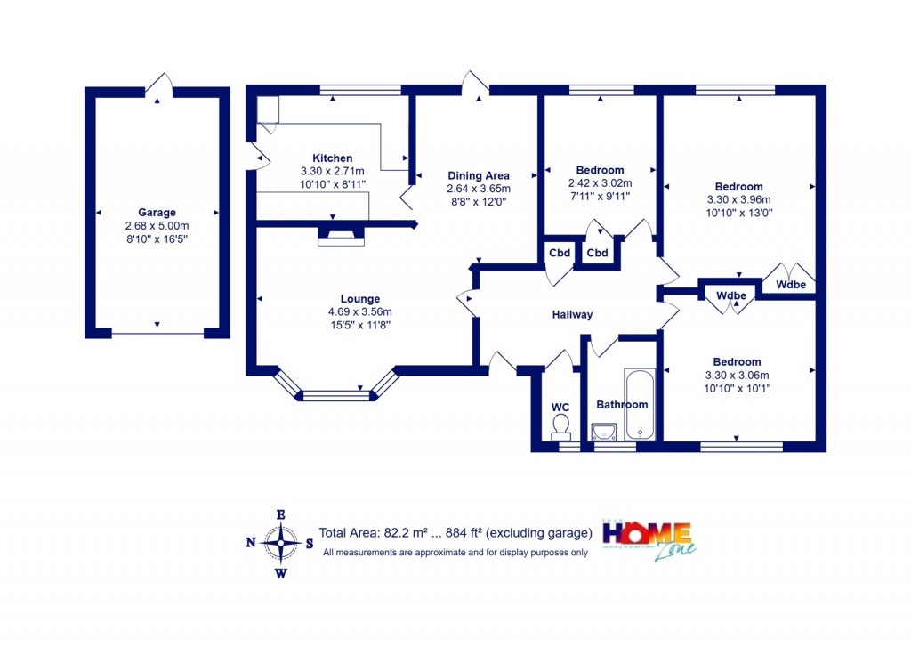 Floorplans For Highcliffe On Sea, Christchurch, Dorset