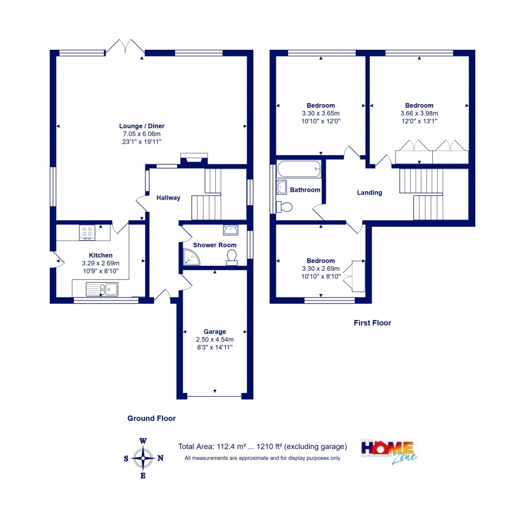 Floorplans For Highcliffe On Sea, Christchurch, Dorset