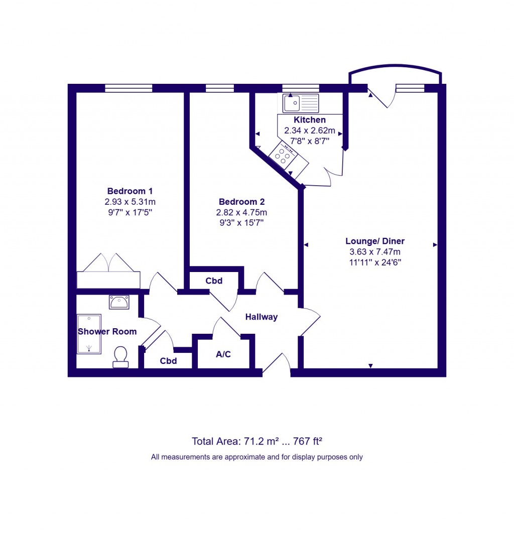 Floorplans For Highcliffe On Sea, Christchurch, Dorset