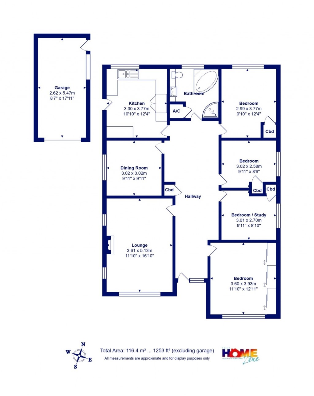 Floorplans For Highcliffe On Sea, Christchurch, Dorset