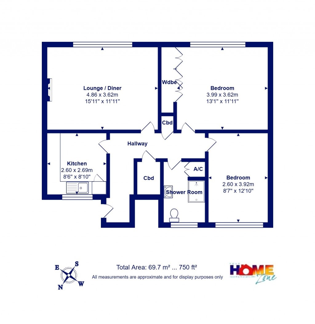 Floorplans For Highcliffe On Sea, Christchurch, Dorset