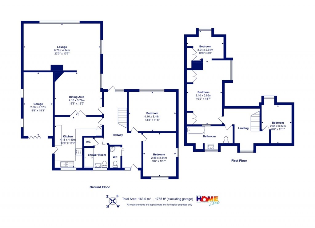 Floorplans For Highcliffe On Sea, Christchurch, Dorset